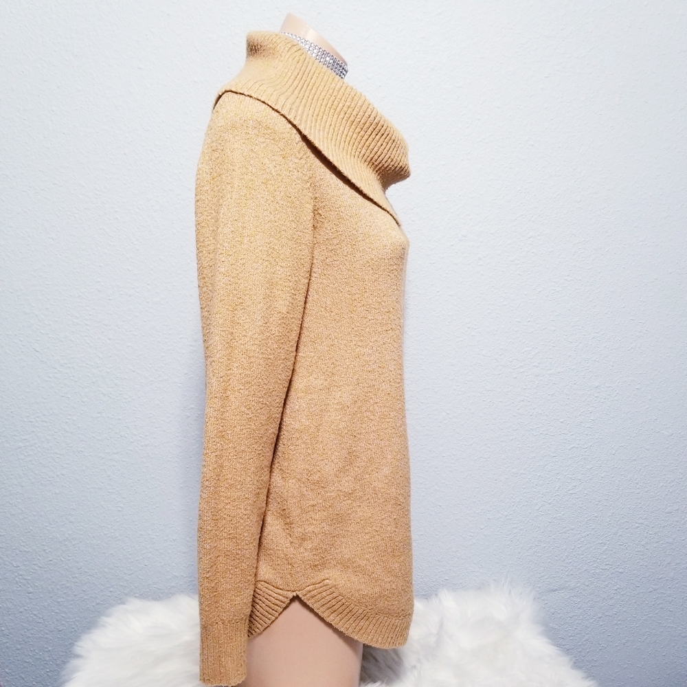 Tahari cowl neck cozy sweater top XS - Picture 3 of 6